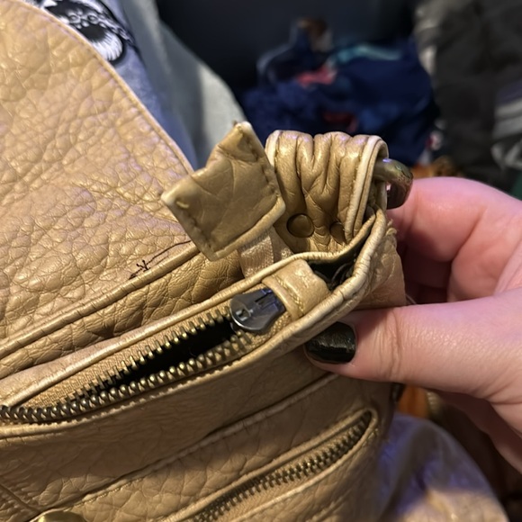 Beige Crossbody Purse - Picture 4 of 5